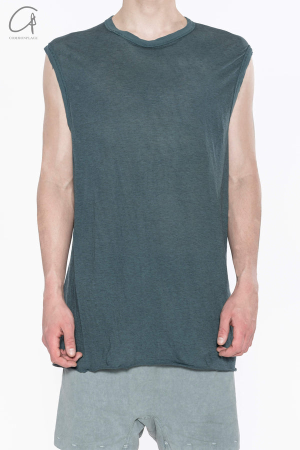 Boris Bidjan Saberi TANK vest collection Handmade in Spain TANK ONE PIECE. RF FTT00001-1HZ Seaweed 1
